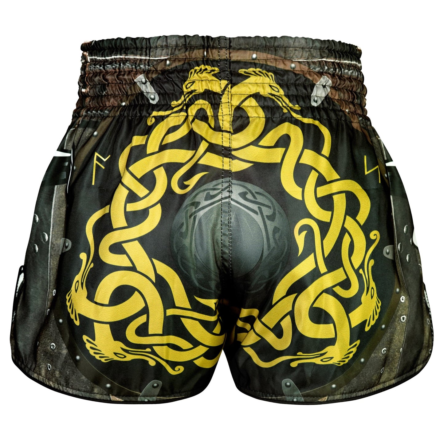 Tuff Muay Thai Shorts TUF-RMS120-BRN