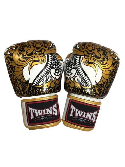 Twins Special Gloves FBGVL3-52  Gold White