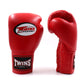 Twins Special Boxing Gloves BGLL1 Red Lace Up