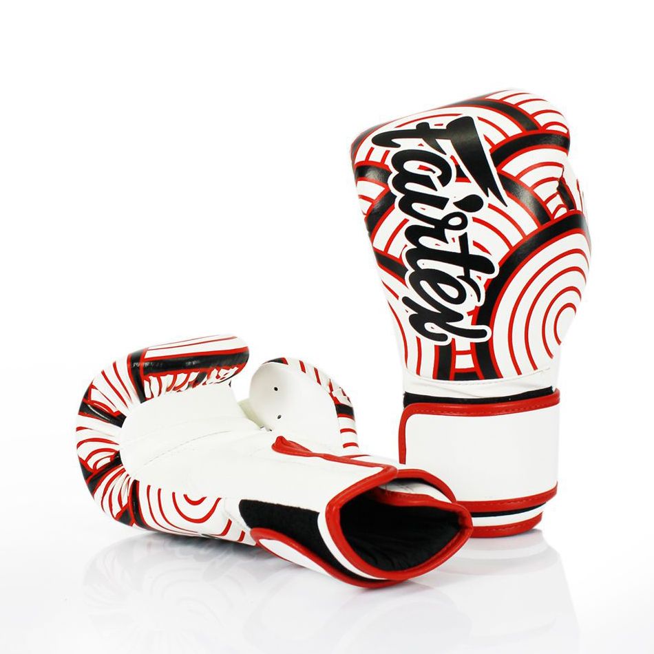 Fairtex Boxing Gloves BGV14WR Japanese Art - The Wave of Kanagawa 1829