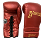 Blegend Boxing Gloves BGLLP Lace Up Red Shiny