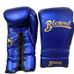 Blegend Boxing Gloves BGLLP Lace Up Shiny Blue