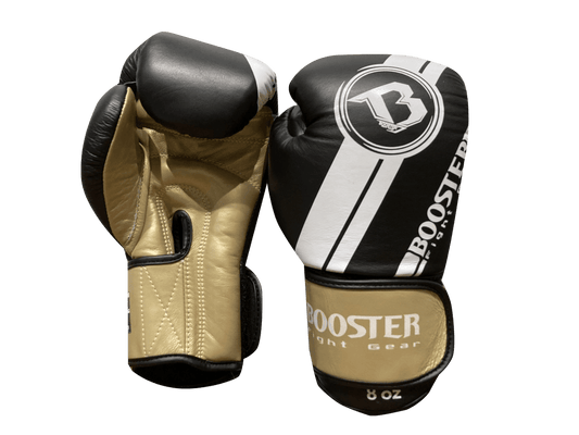 Booster Boxing Gloves BGLV3 GL Black White WH/WH