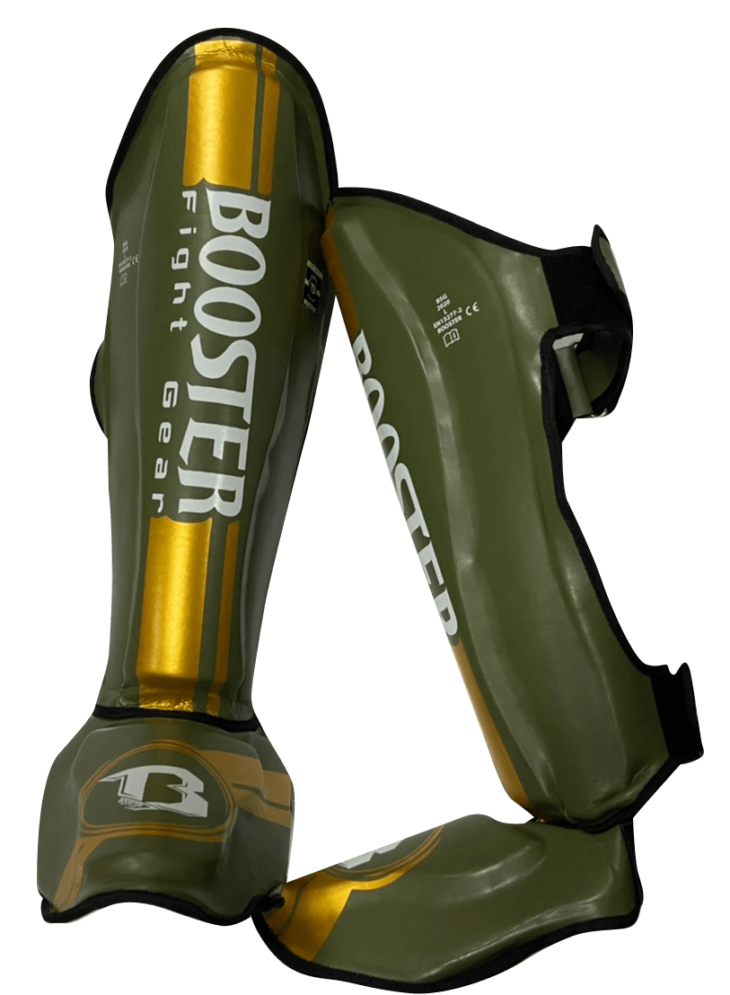 Booster Shinguards BSG V3 Green Gold