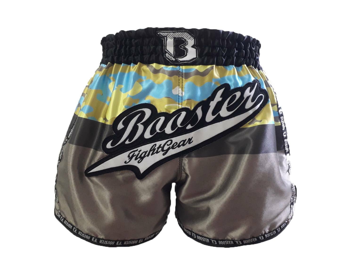 Booster Shorts Camo Force Grey