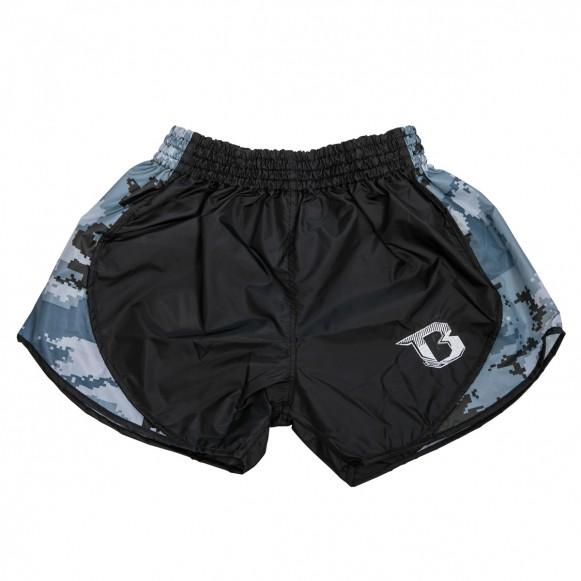 BOOSTER SHORTS Retro Hybrid BL/Camo Grey