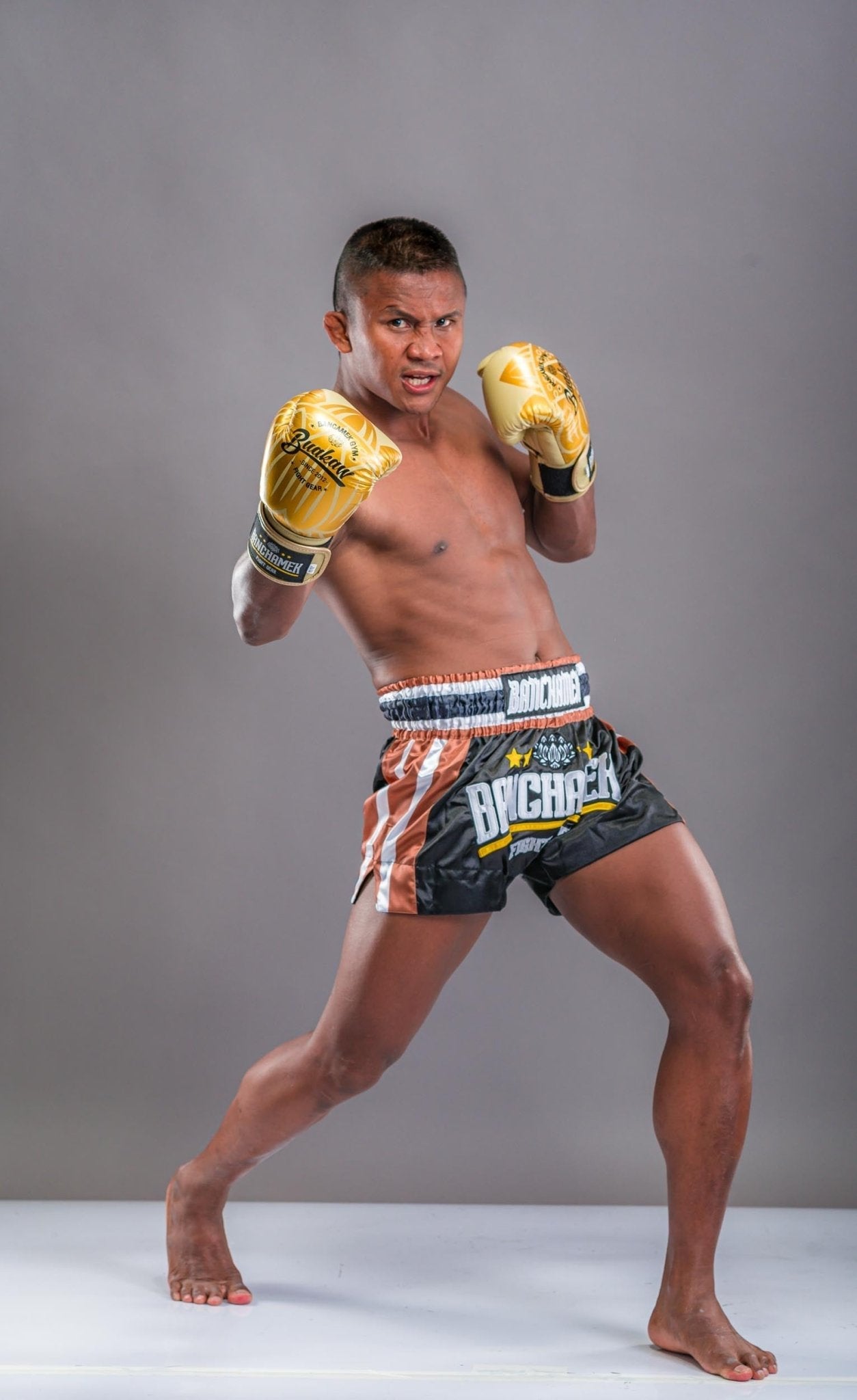 Buakaw Boxing Gloves BGL-GL3 Gold - SUPER EXPORT SHOP