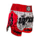 Buakaw Shorts BFG33-3 RED Grey - SUPER EXPORT SHOP