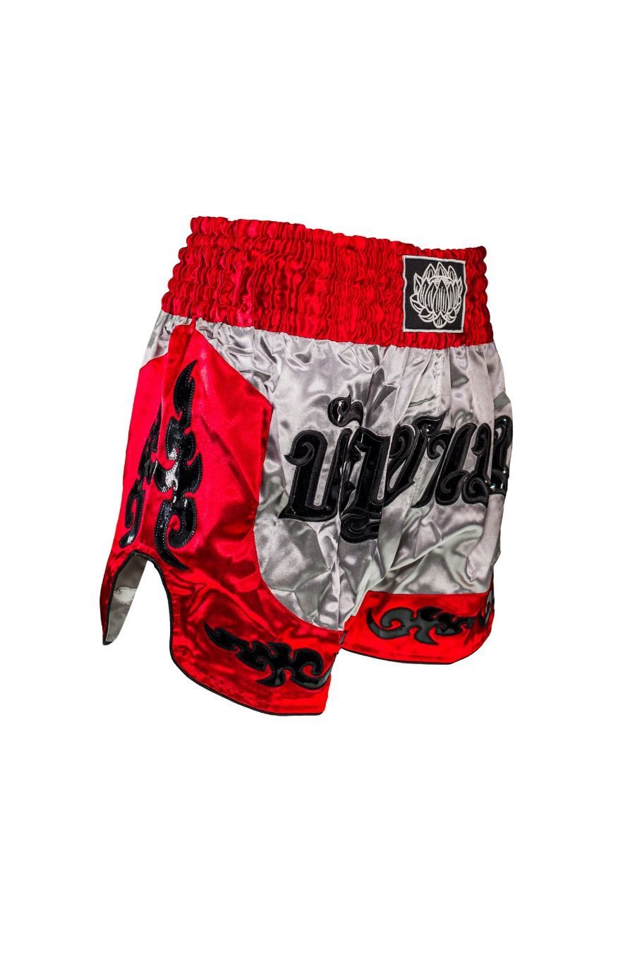 Buakaw Shorts BFG33-3 RED Grey - SUPER EXPORT SHOP