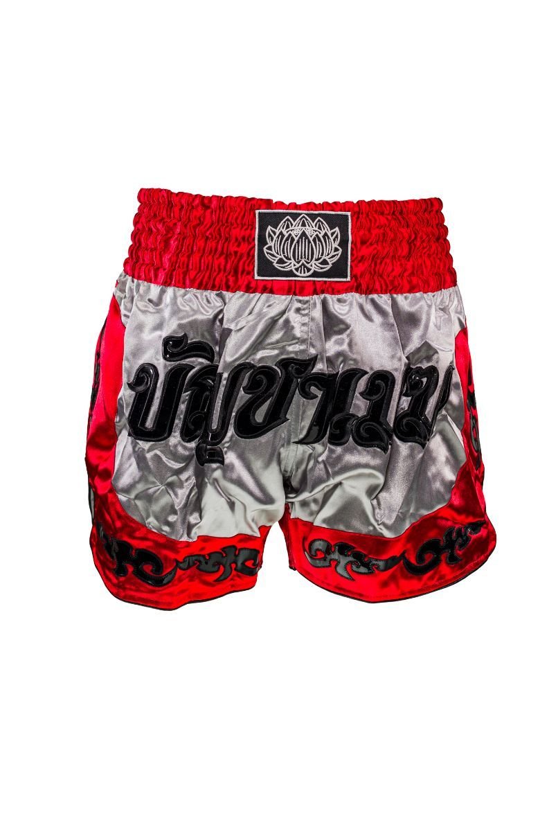 Buakaw Shorts BFG33-3 RED Grey