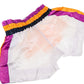 Buakaw Shorts BFG4-5 WHITE PURPLE GOLD - SUPER EXPORT SHOP