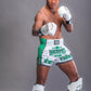 Buakaw Shorts BFG6-1 WHITE GREEN BLACK Buakaw