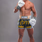 Buakaw ShortsBFG1-2 BLACK/GOLD/GREY - SUPER EXPORT SHOP