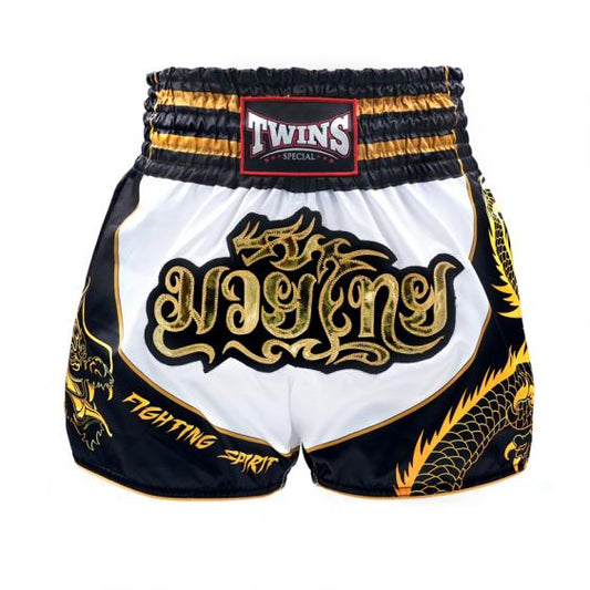 Twins Special Shorts TBS-Dragon 3 White Black