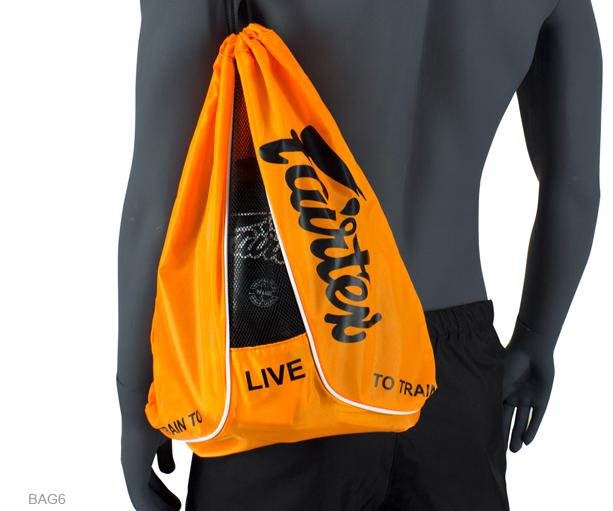 Fairtex Bag 6 Sash Bag Orange