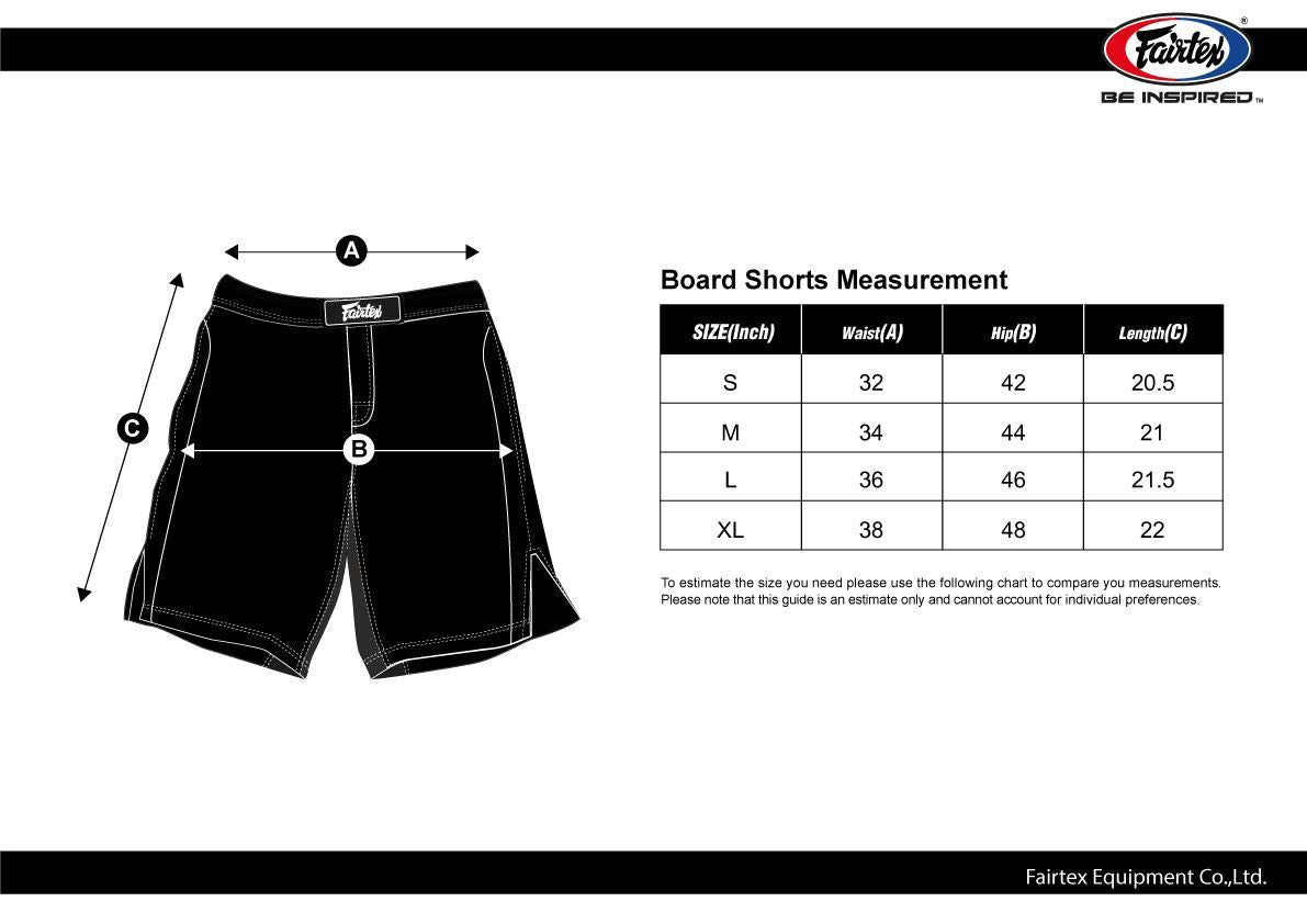 Fairtex MMA shorts AB1 Black Fairtex