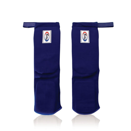 Fairtex Shinguards Sock Type Cotton SPE1 Blue