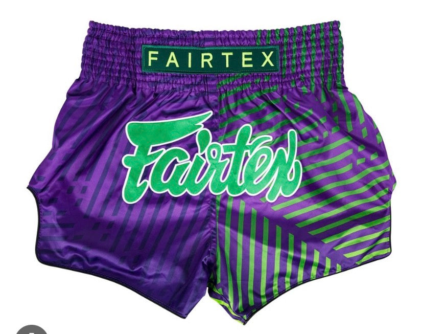 กางเกงมวยไทย Fairtex BS1922 Racer สีม่วง