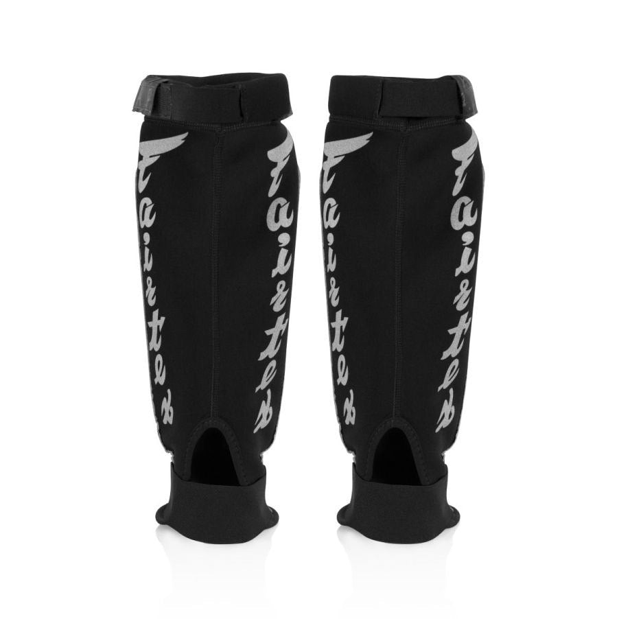 Fairtex Shin Guards Neoprene SP6 Black