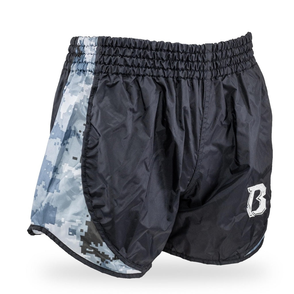 BOOSTER SHORTS Retro Hybrid BL/Camo Grey