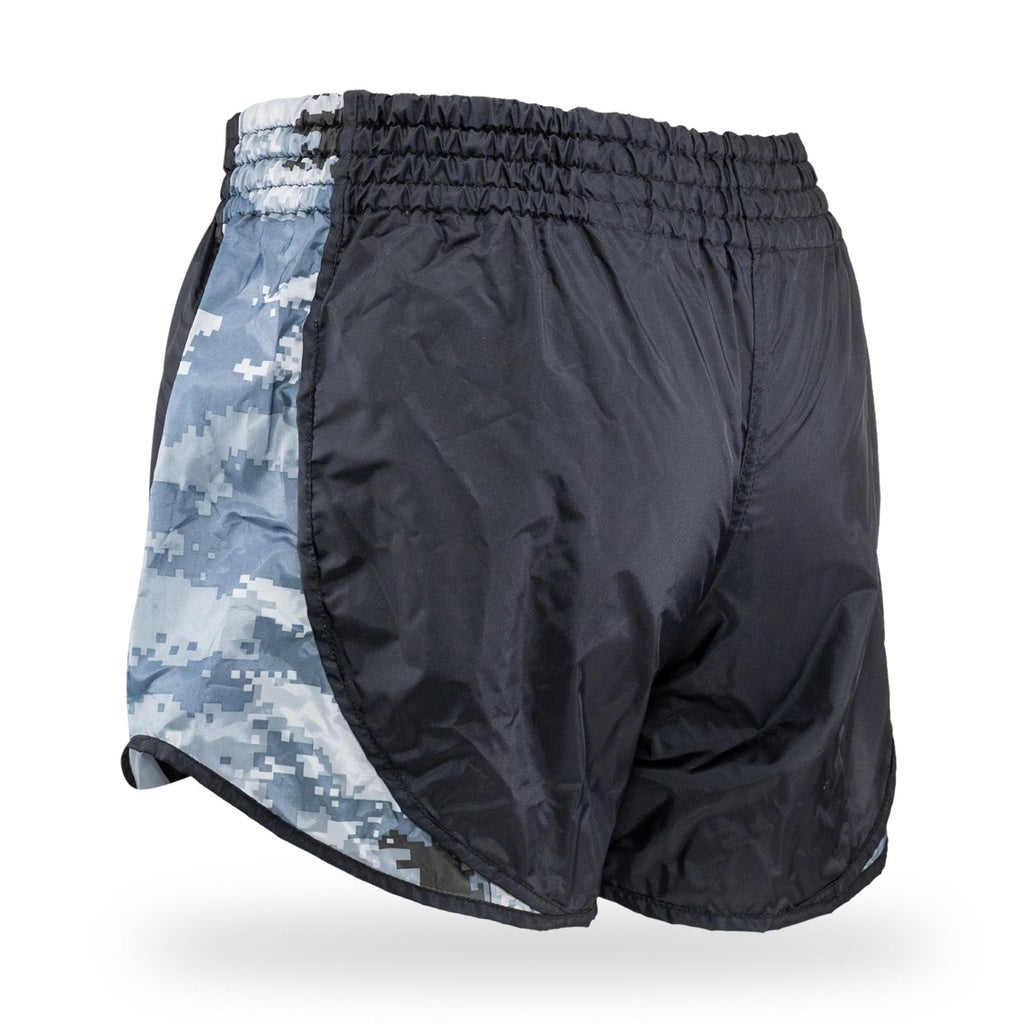 BOOSTER SHORTS Retro Hybrid BL/Camo Grey