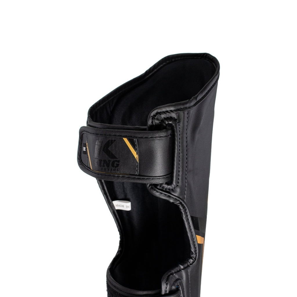 King Pro Boxing Shin Guards Thor Black