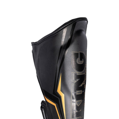 King Pro Boxing Shin Guards Thor Black