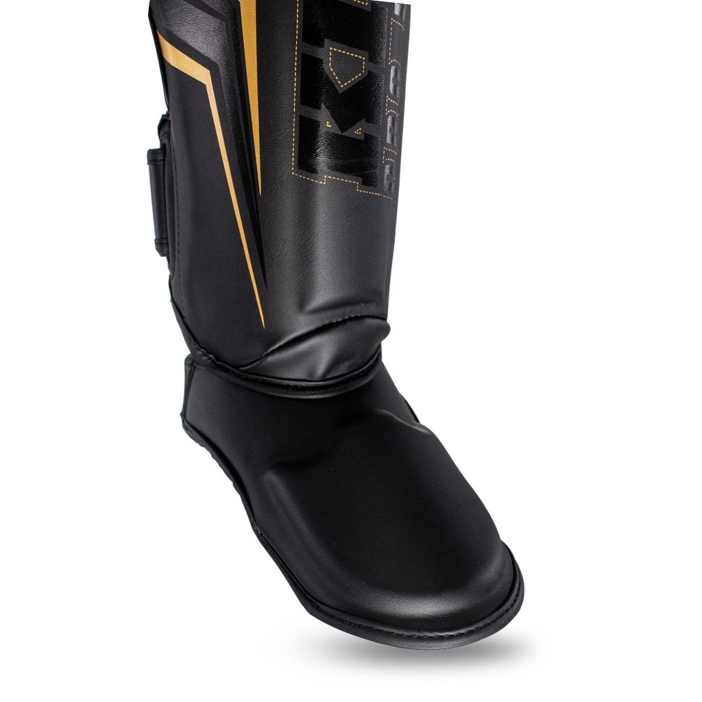 King Pro Boxing Shin Guards Thor Black