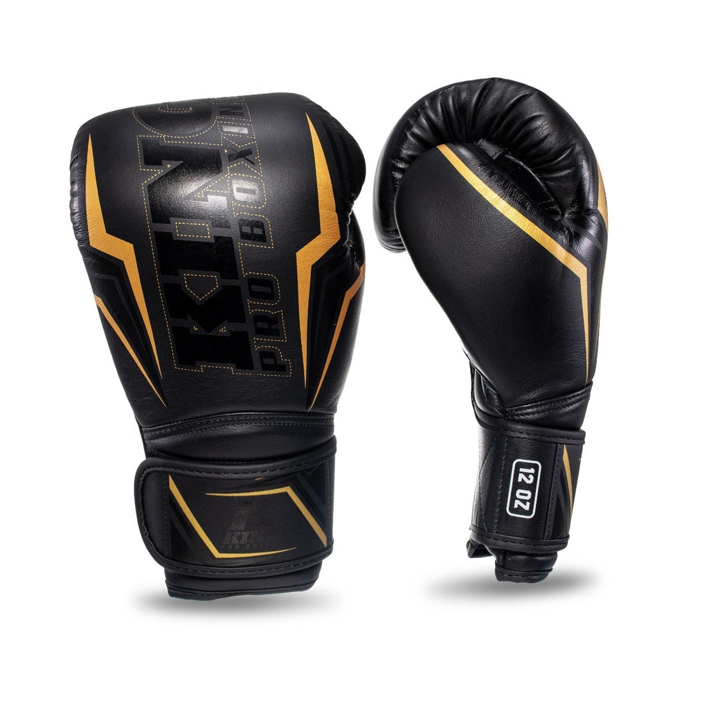 King Pro Boxing Gloves THOR Black