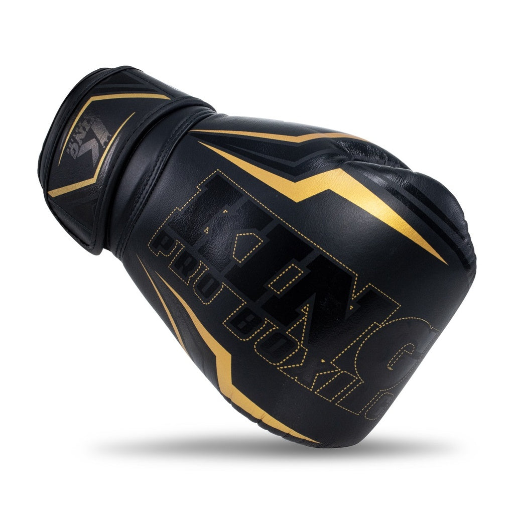 King Pro Boxing Gloves THOR Black