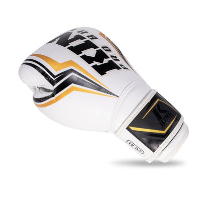 King Pro Boxing Gloves Thor White