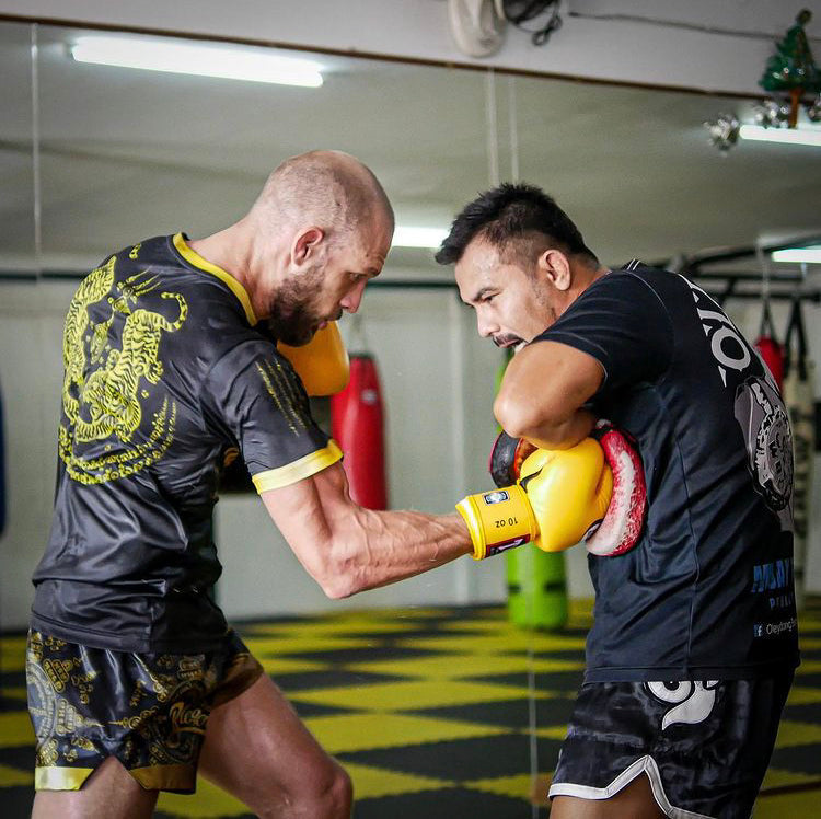 Blegend Muay Thai T-shirt Gold Tiger