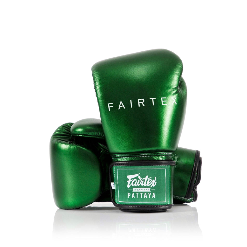 FAIRTEX นวมชกมวย BGV22 METALLIC สีเขียว