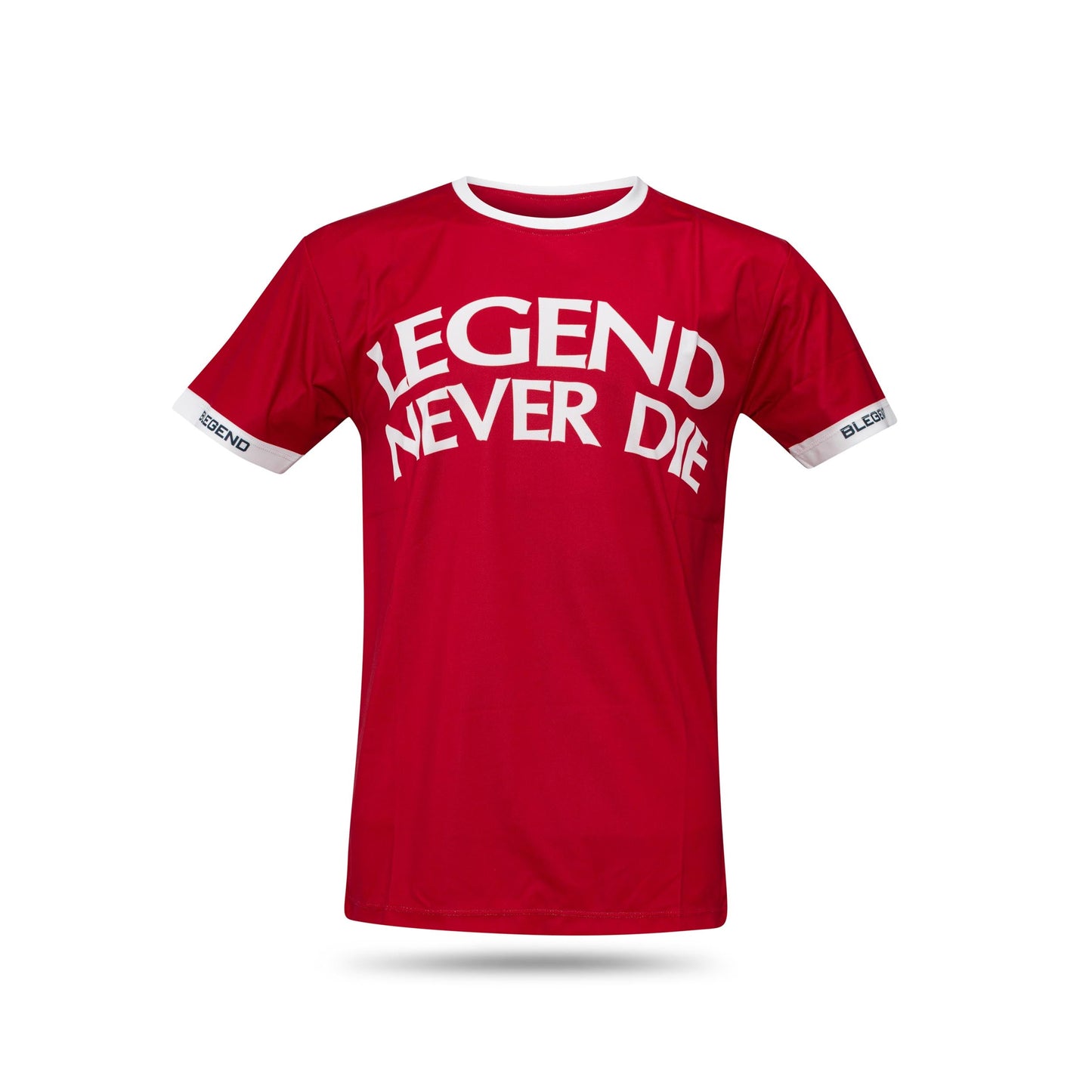 Blegend มวยไทย เสื้อยืดมวย LND สีแดง