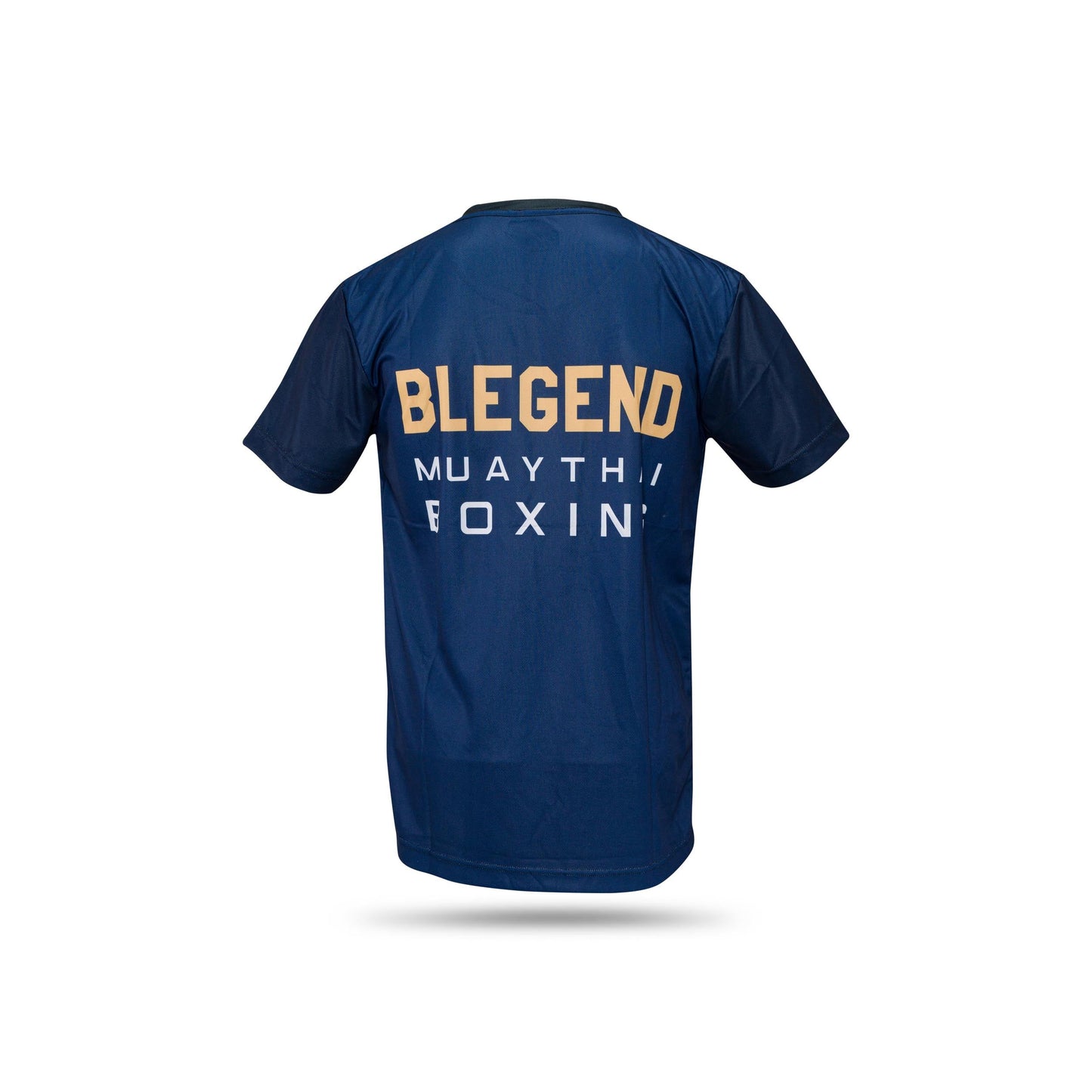 Blegend Muay Thai เสื้อยืดชกมวย Fight Fusion Blue