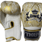 Top King Boxing Gloves "Super Snake"  TKBGSS-02 White(Gold) No Air