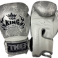 Top King Boxing Gloves "Super Snake" TKBGSS-02 White(Silver) No Air