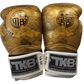 Top King Boxing Gloves TKBGCT-CN01 White with  "FOOK" & "DOUBLE HAPPINESS"