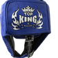 Top King Headguard Open Chin TKHGOC Blue Top King