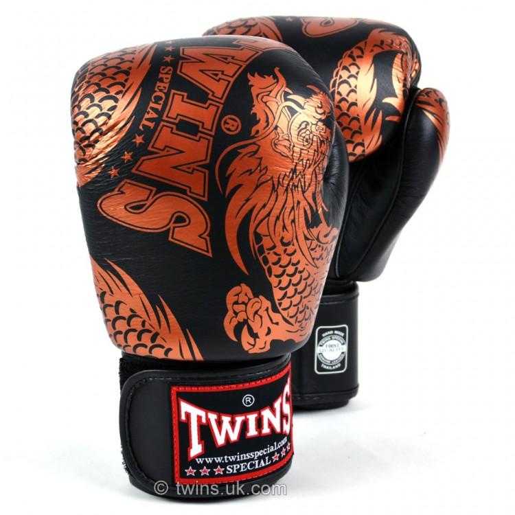 Twins Special FBGVL3-49 COPPER/BLACK BOXING GLOVES