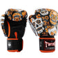 Twins Special BOXING GLOVES FBGVL3-53 SKULL ORANGE/BLACK Twins Special