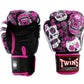 Twins Special BOXING GLOVES FBGVL3-53 SKULL PINK/BLACK Twins Special