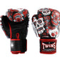 Twins Special BOXING GLOVES FBGVL3-53 SKULL RED/BLACK Twins Special