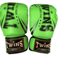 Twins Special BOXING GLOVES FBGVS3-TW6 BK/GN - SUPER EXPORT SHOP