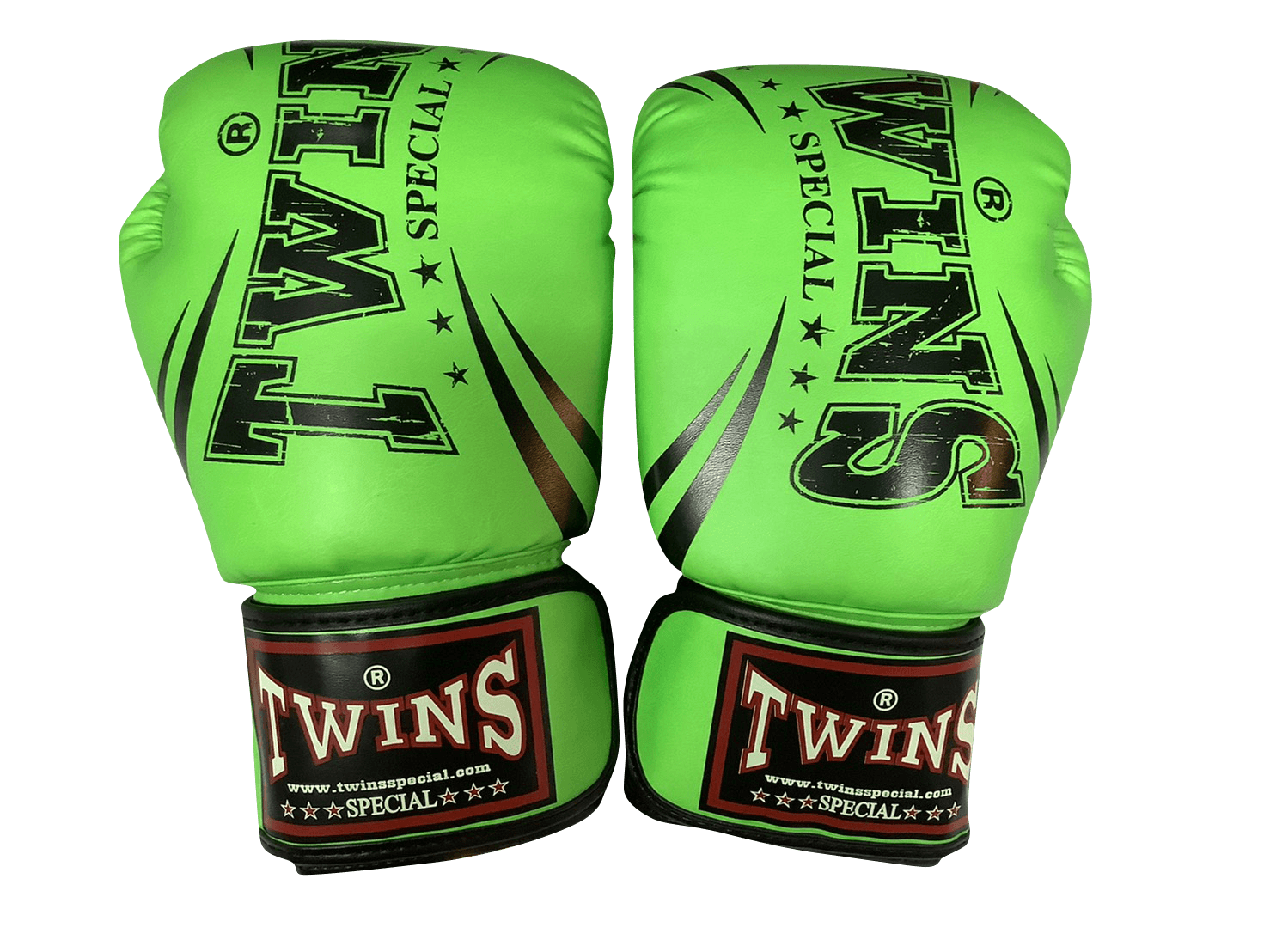 Twins Special BOXING GLOVES FBGVS3-TW6 BK/GN - SUPER EXPORT SHOP