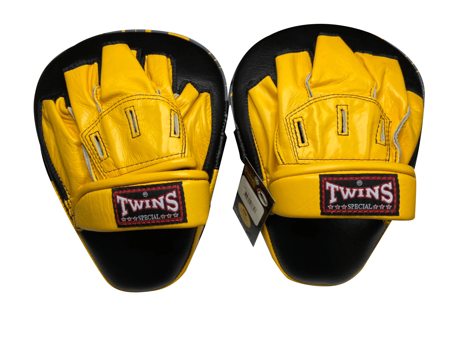 Twins Special Focus Mitts PML 10 Black Yellow - SUPER EXPORT SHOP