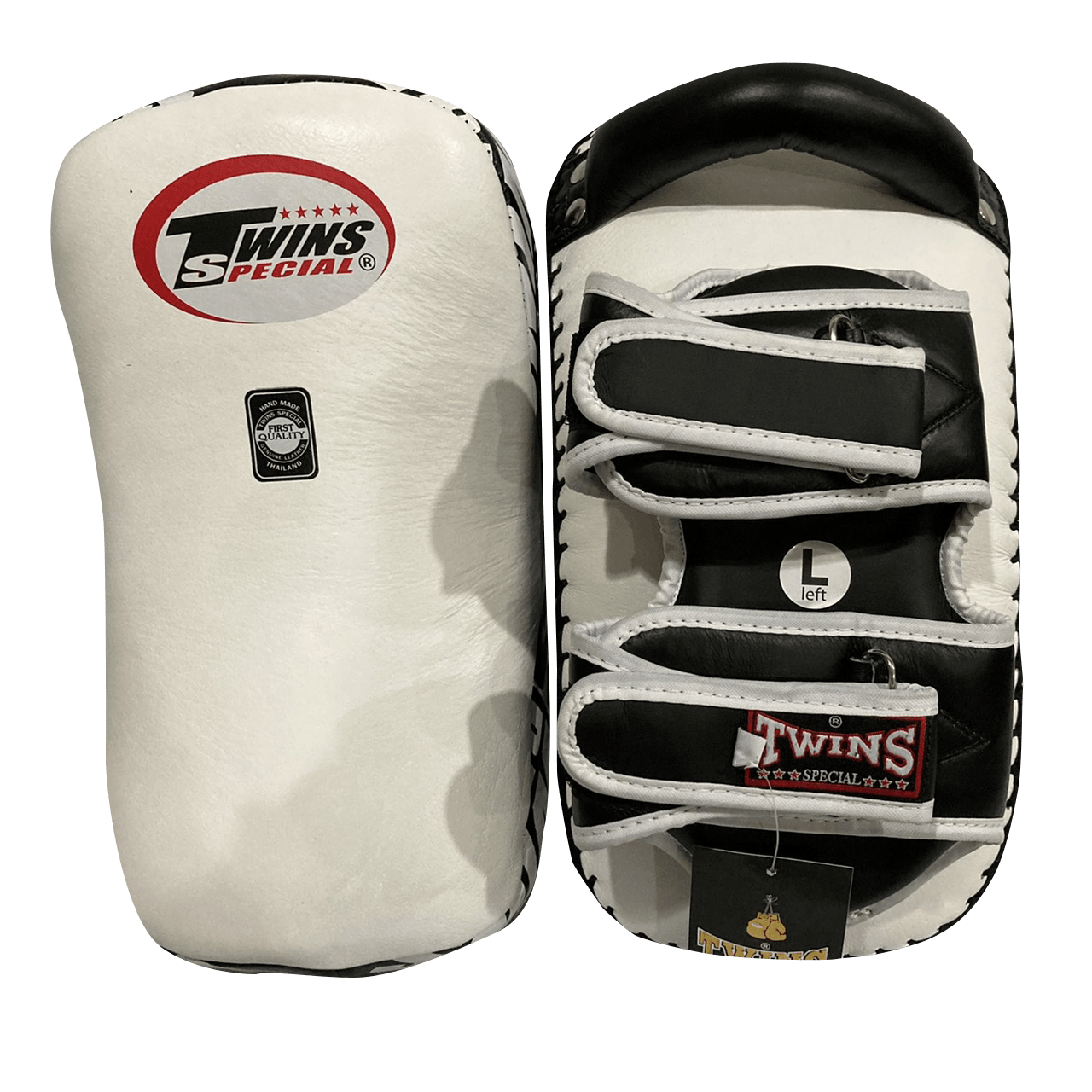 Twins Special Kicking Pads KPL12 White Black