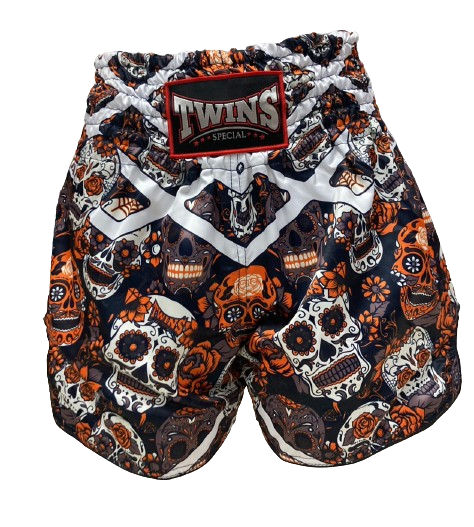 Twins Special Muay Thai Shorts Twins TBS-Caraveras Orange